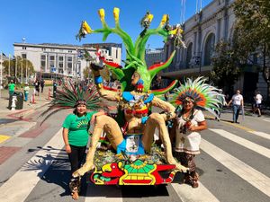 Fabrice Florin from Mill Valley, USA, CC BY-SA 2.0 <https://creativecommons.org/licenses/by-sa/2.0>, via Wikimedia Commons Indigenous climate activists